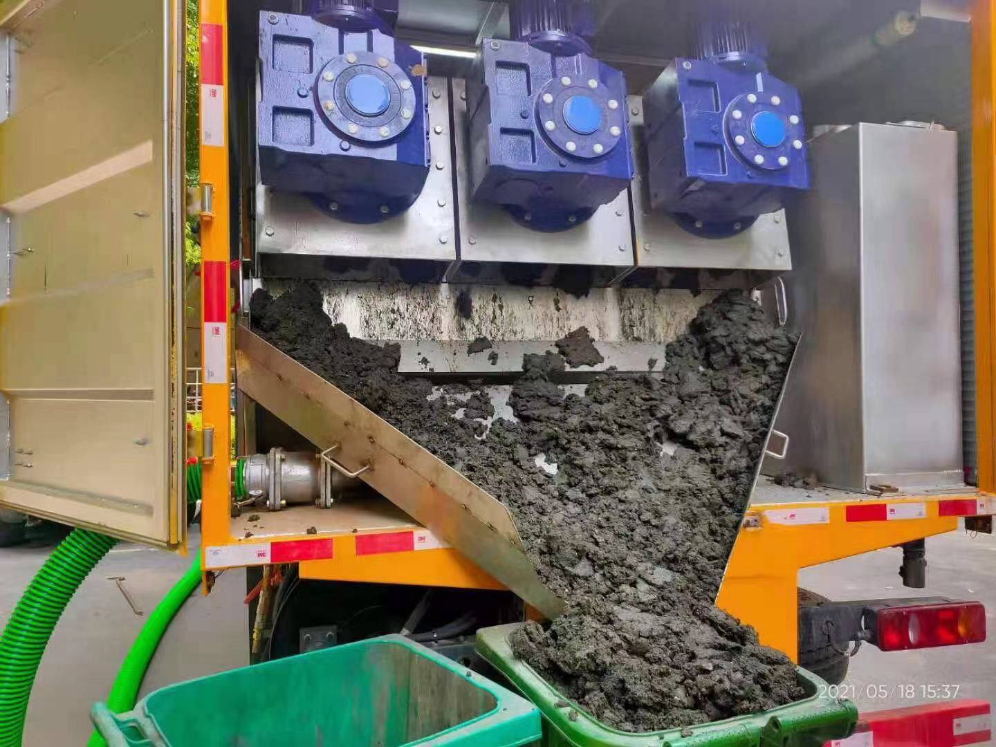 平房化粪池清掏城市维护站-泥浆净化干湿分离处理